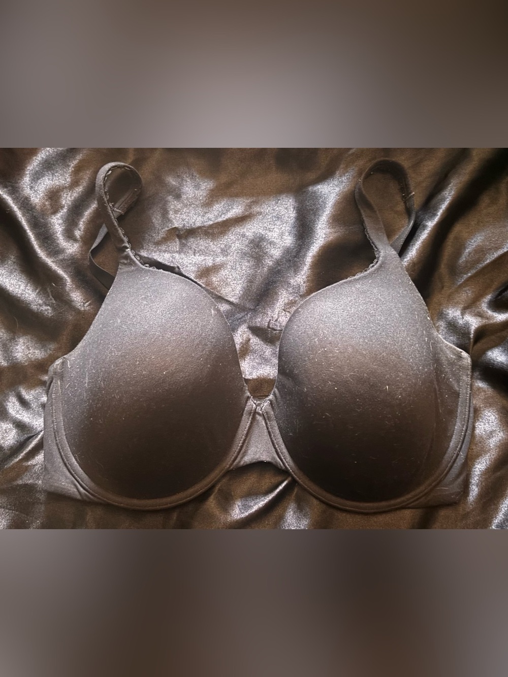 Victoria's Secret Black Padded T-Shirt Bra